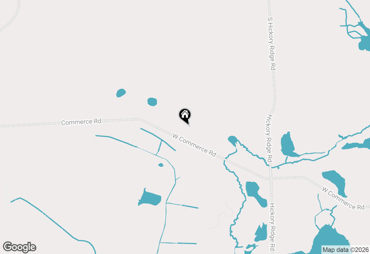 Map of 4086 W Commerce Road, Milford, MI 48380