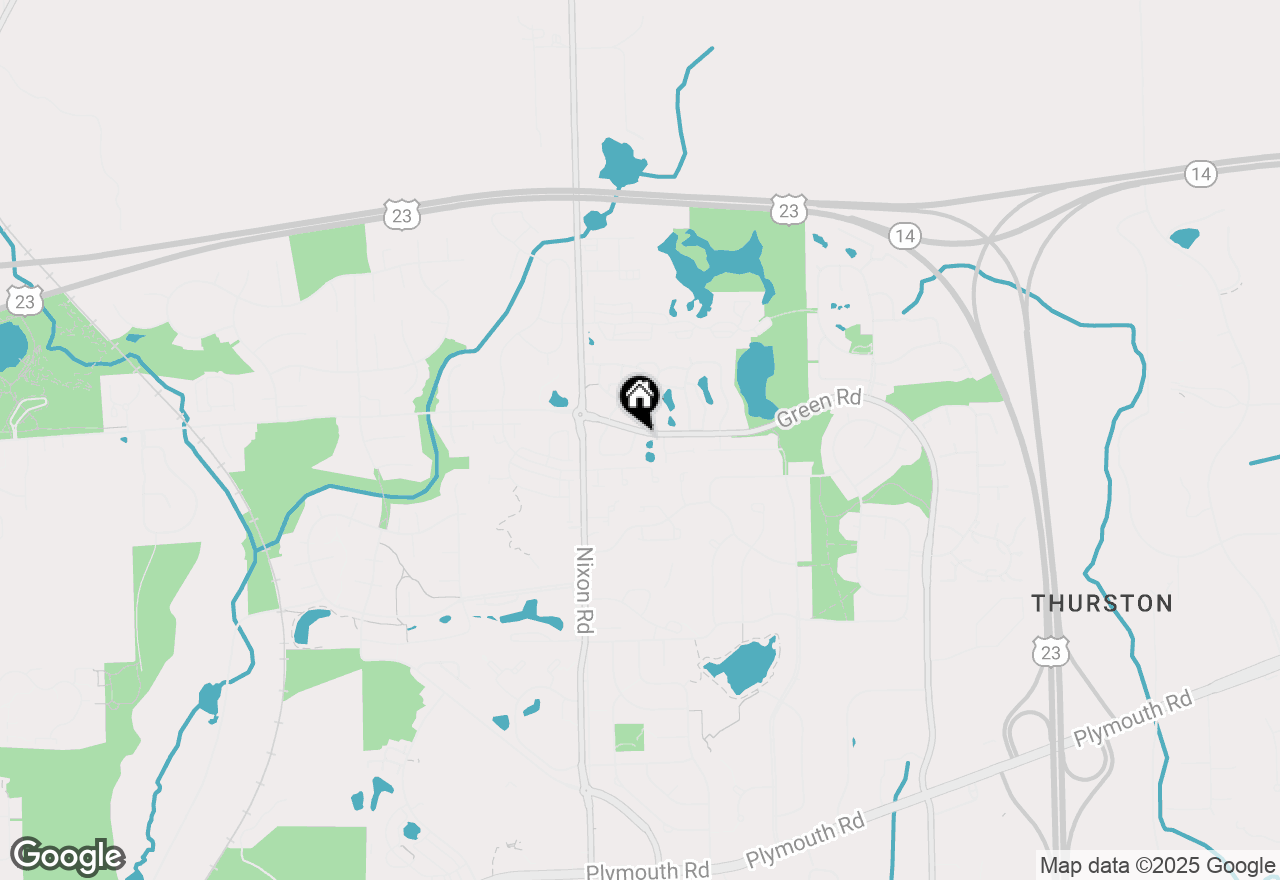 Map of 2786 Maitland Drive, Ann Arbor, MI 48105