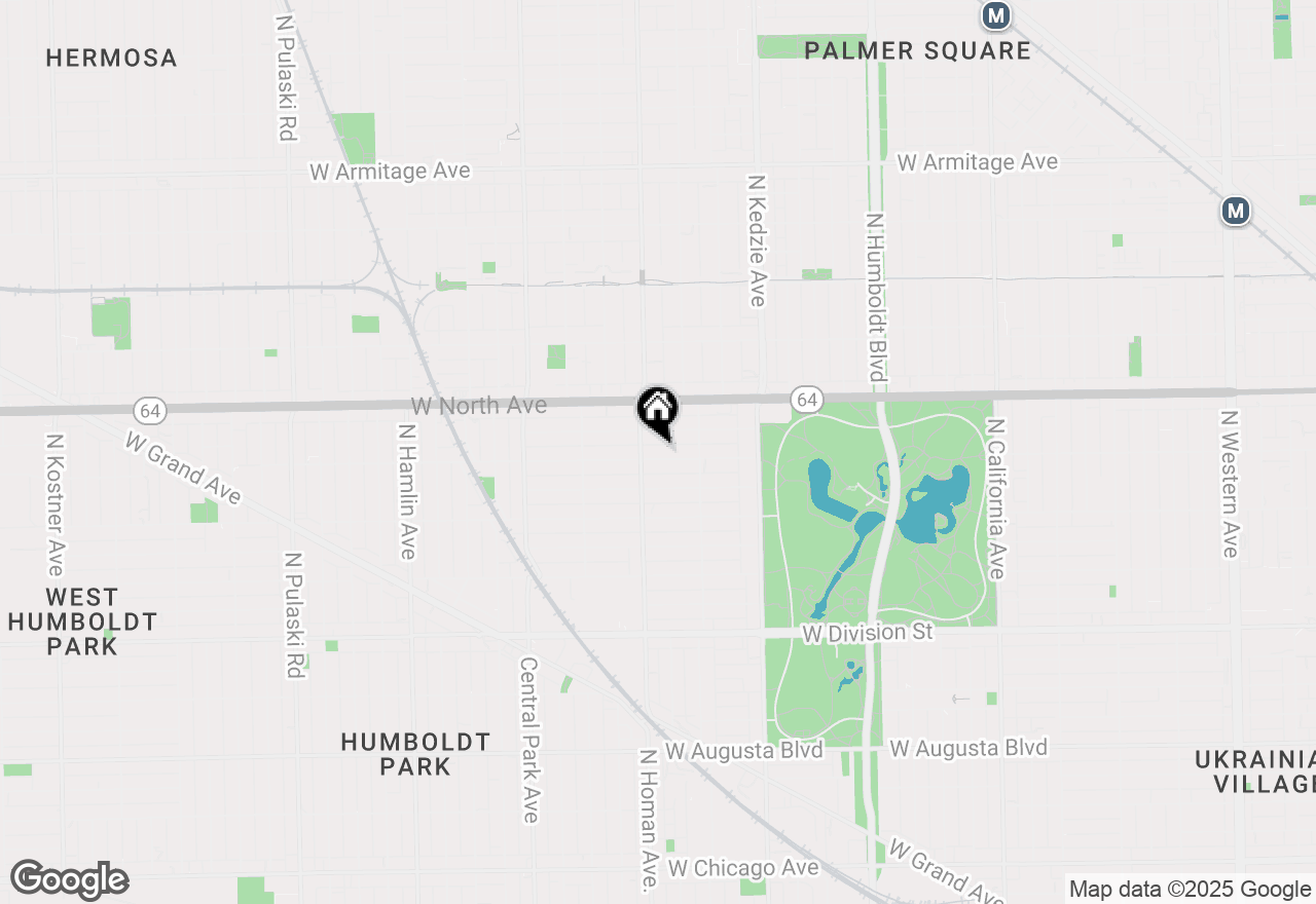 Map of 3342 W Le Moyne Street, Chicago, IL 60651