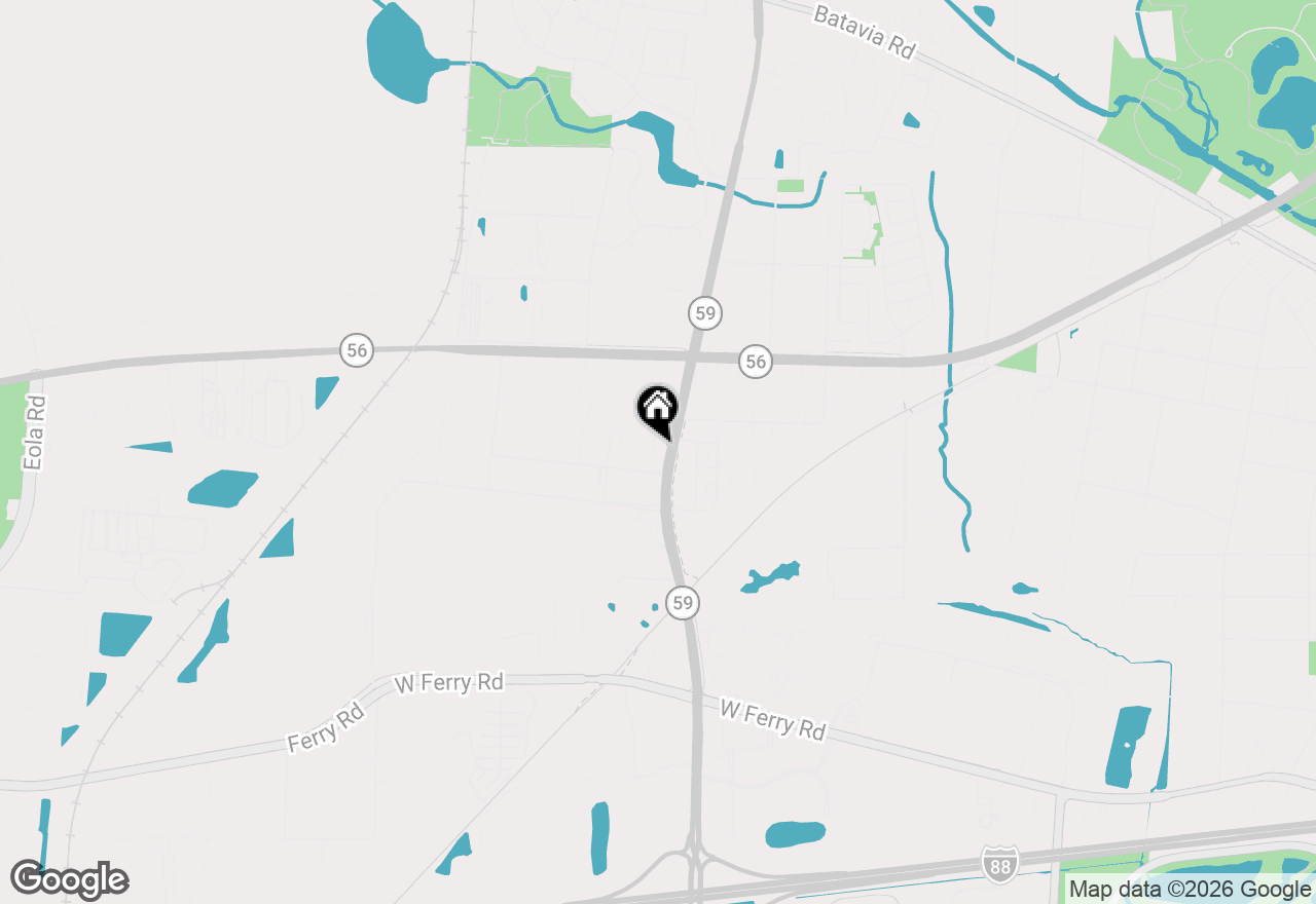 Map of 30W011 Brayman Court #011, Warrenville, IL 60563