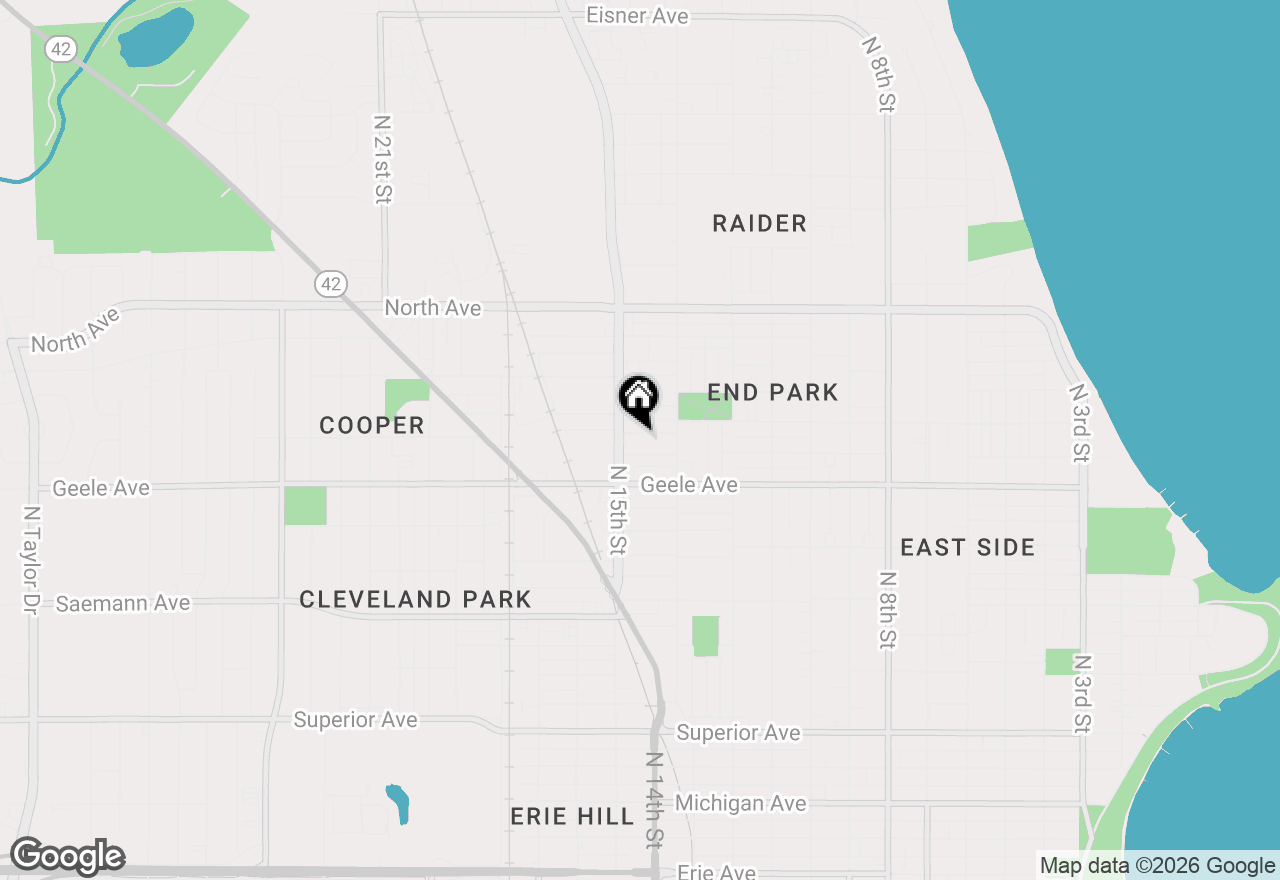 Map of 1415 Lenz Ct, Sheboygan, WI 53083