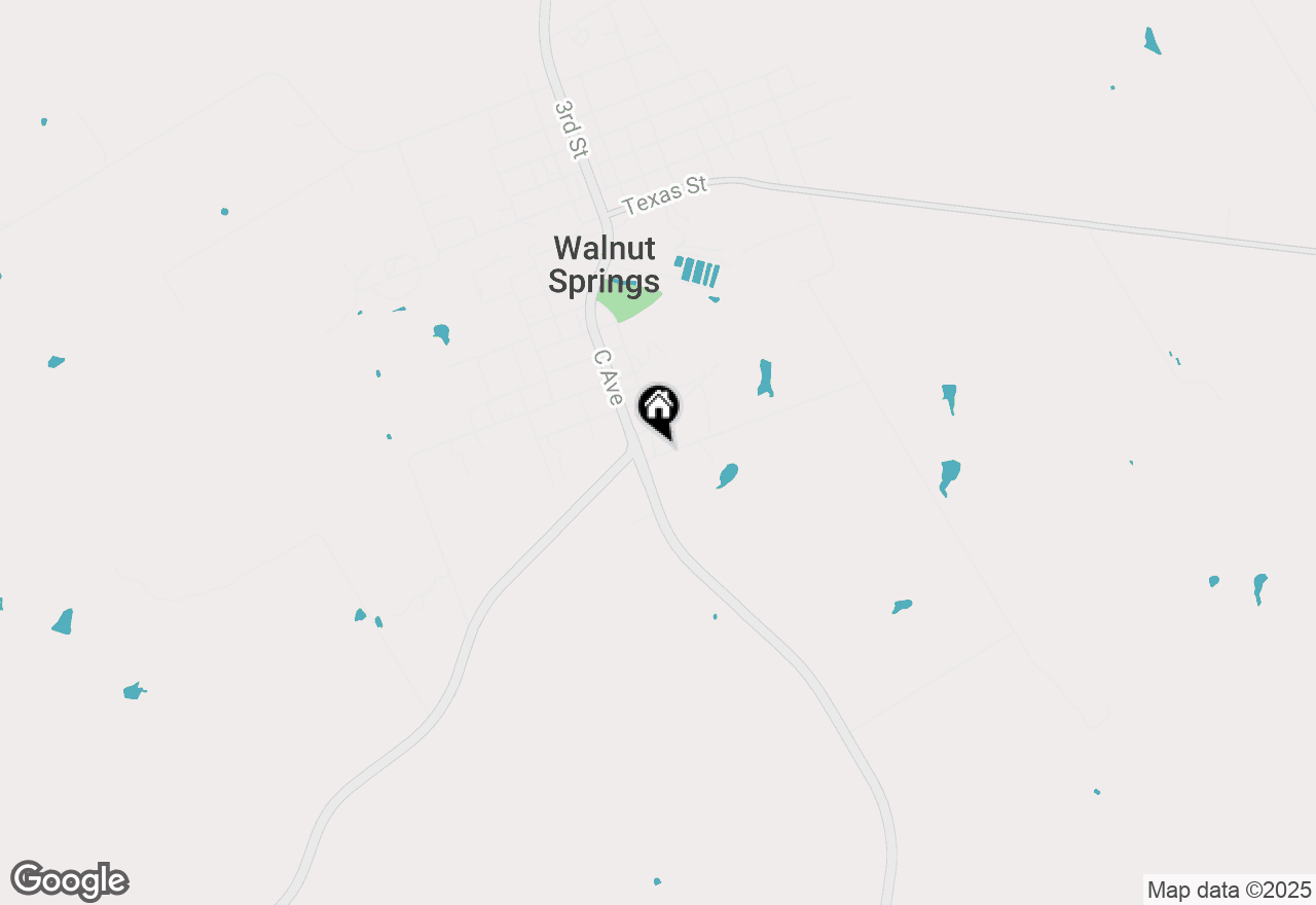 Map of 6807 E Texas Street, Walnut Springs, TX 76690