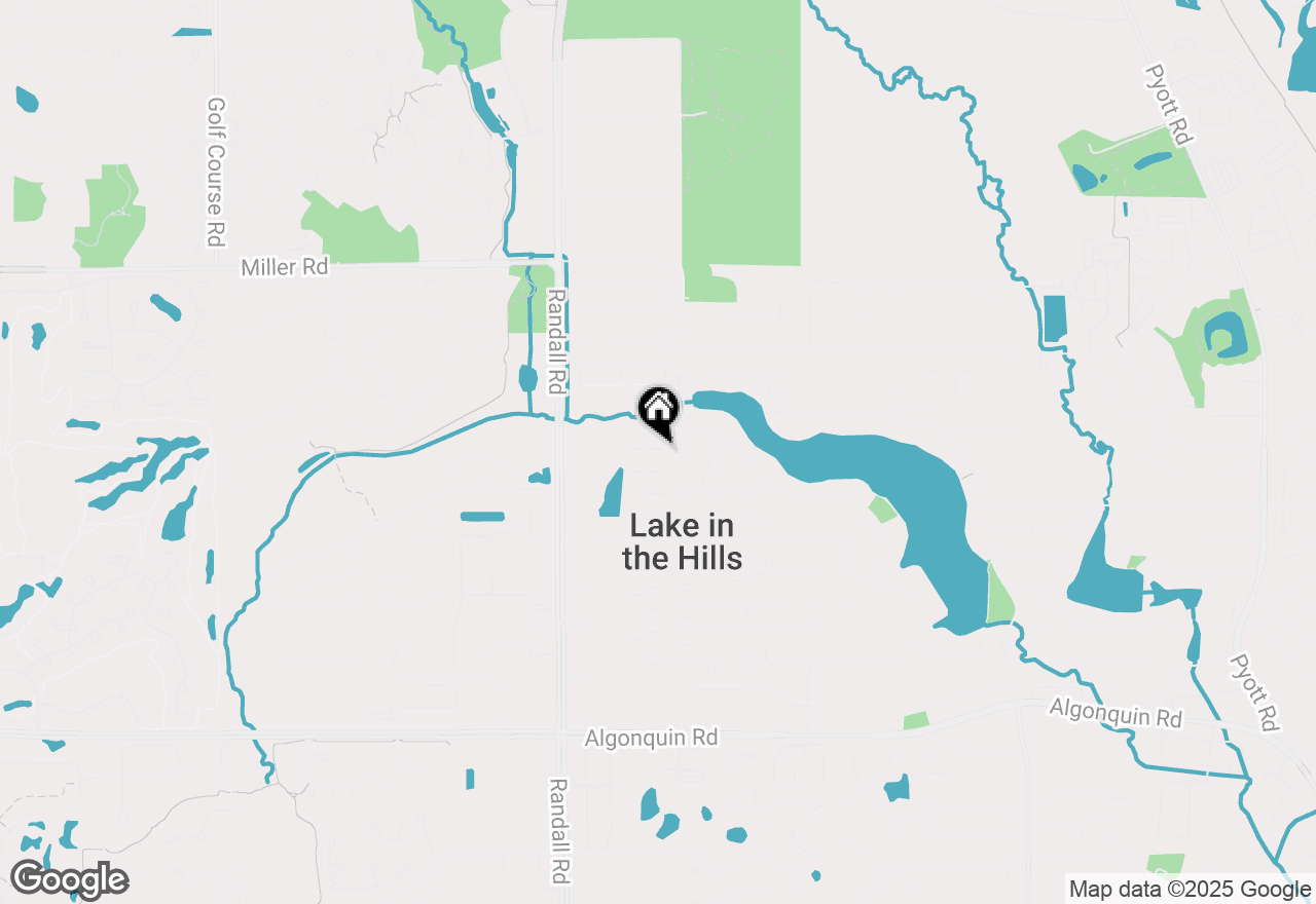 Map of 437 Village Creek Drive #437, Lake In The Hills, IL 60156