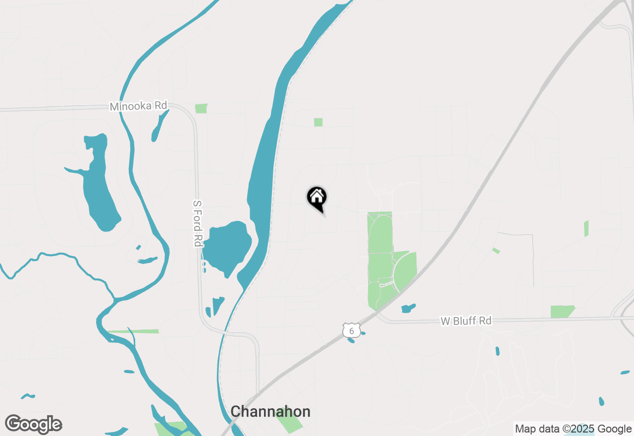 Map of 24314 S Cree Drive, Channahon, IL 60410