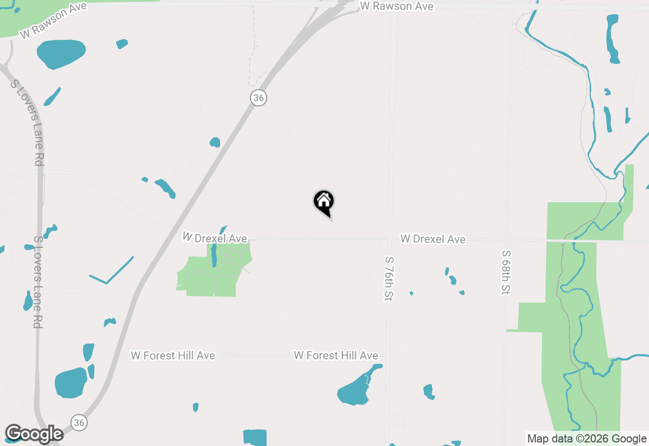 Map of Lt0 W Drexel Ave, Franklin, WI 53132
