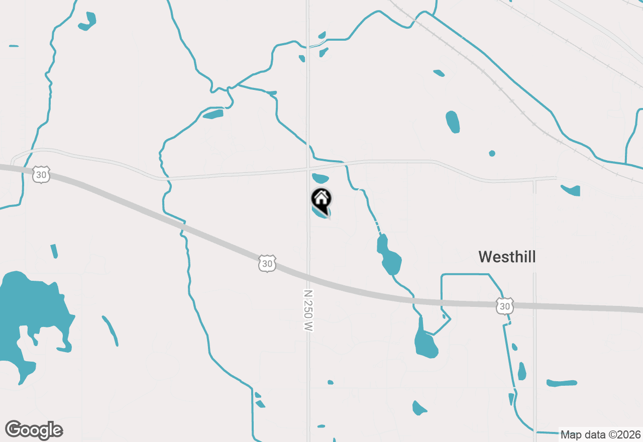 Map of 245 Pauline Drive, Valparaiso, IN 46385