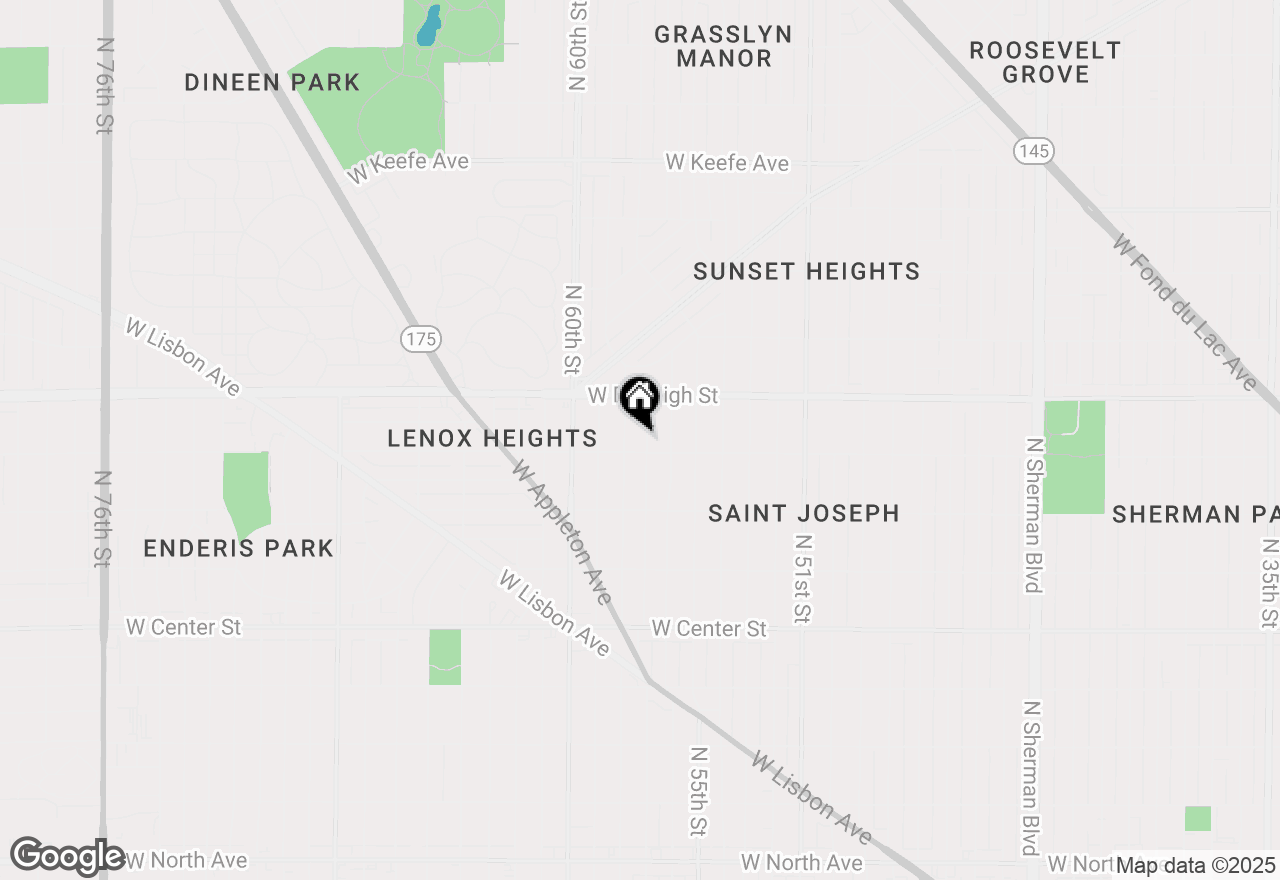 Map of 3013 N 57th St, Milwaukee, WI 53210