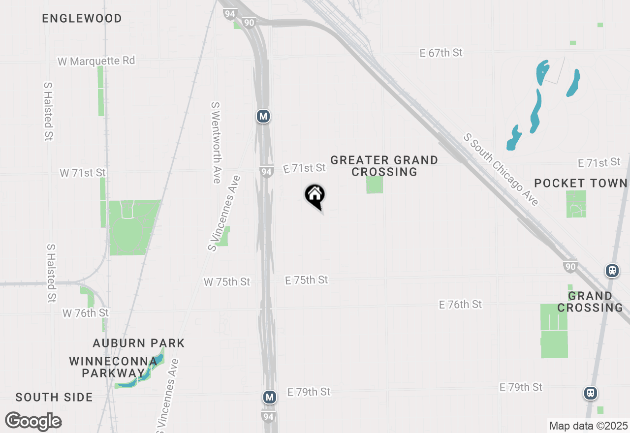 Map of 7245 S Michigan Avenue, Chicago, IL 60619