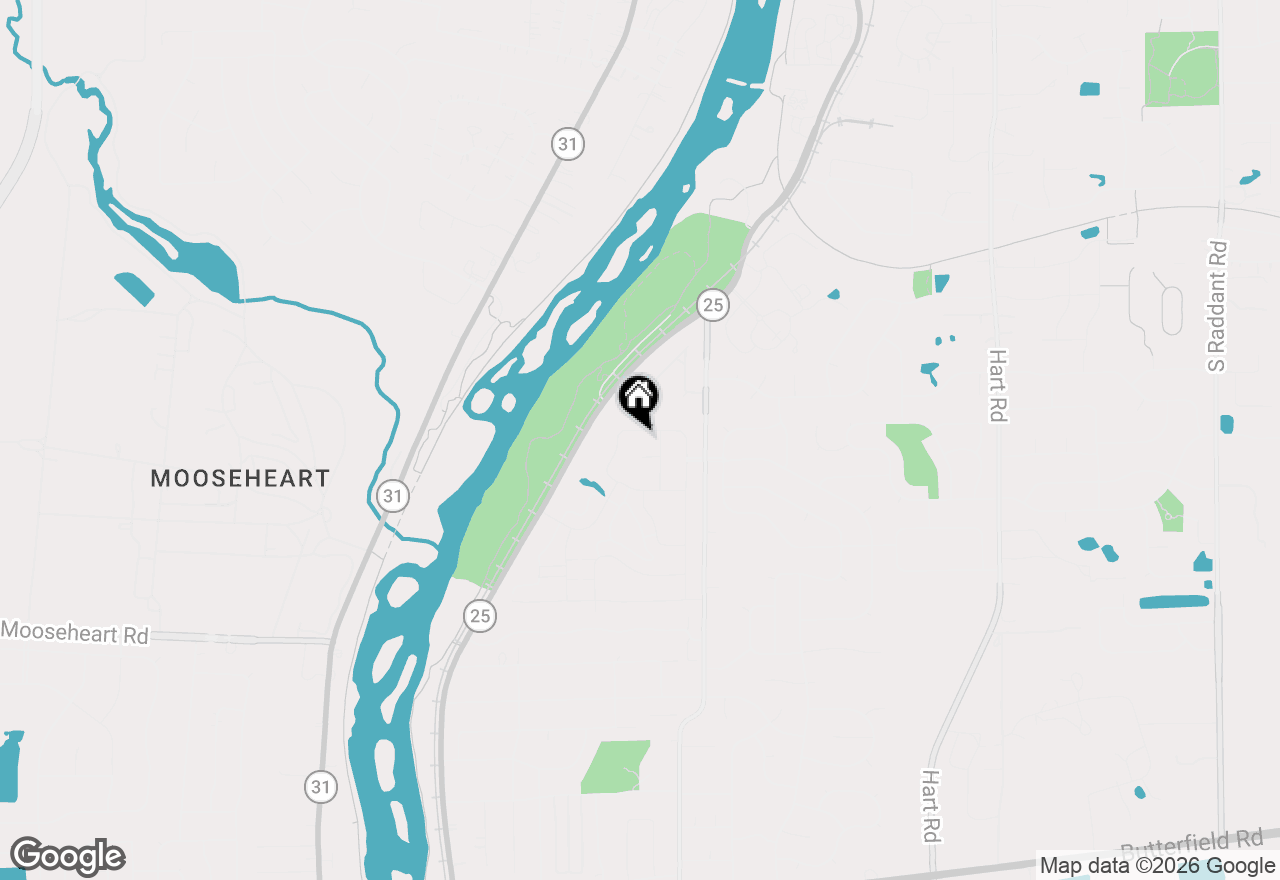 Map of 243 Durham Street, North Aurora, IL 60542