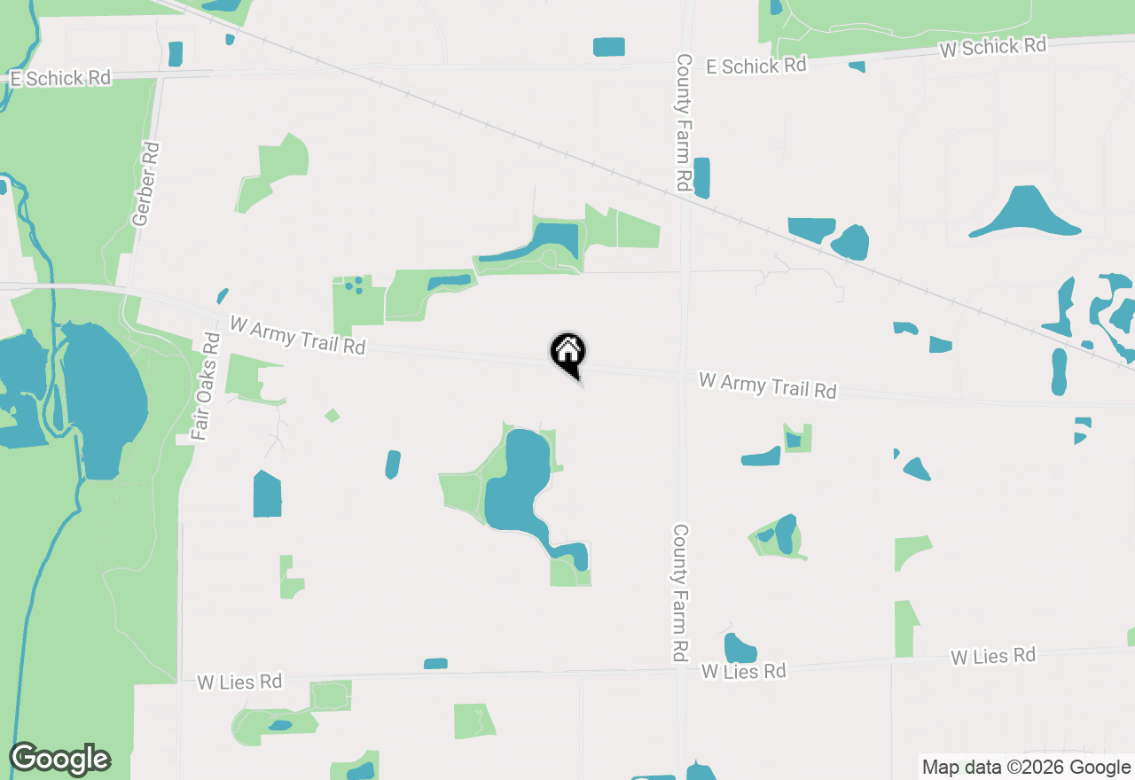 Map of 1051 Rockport Drive #1051, Carol Stream, IL 60188