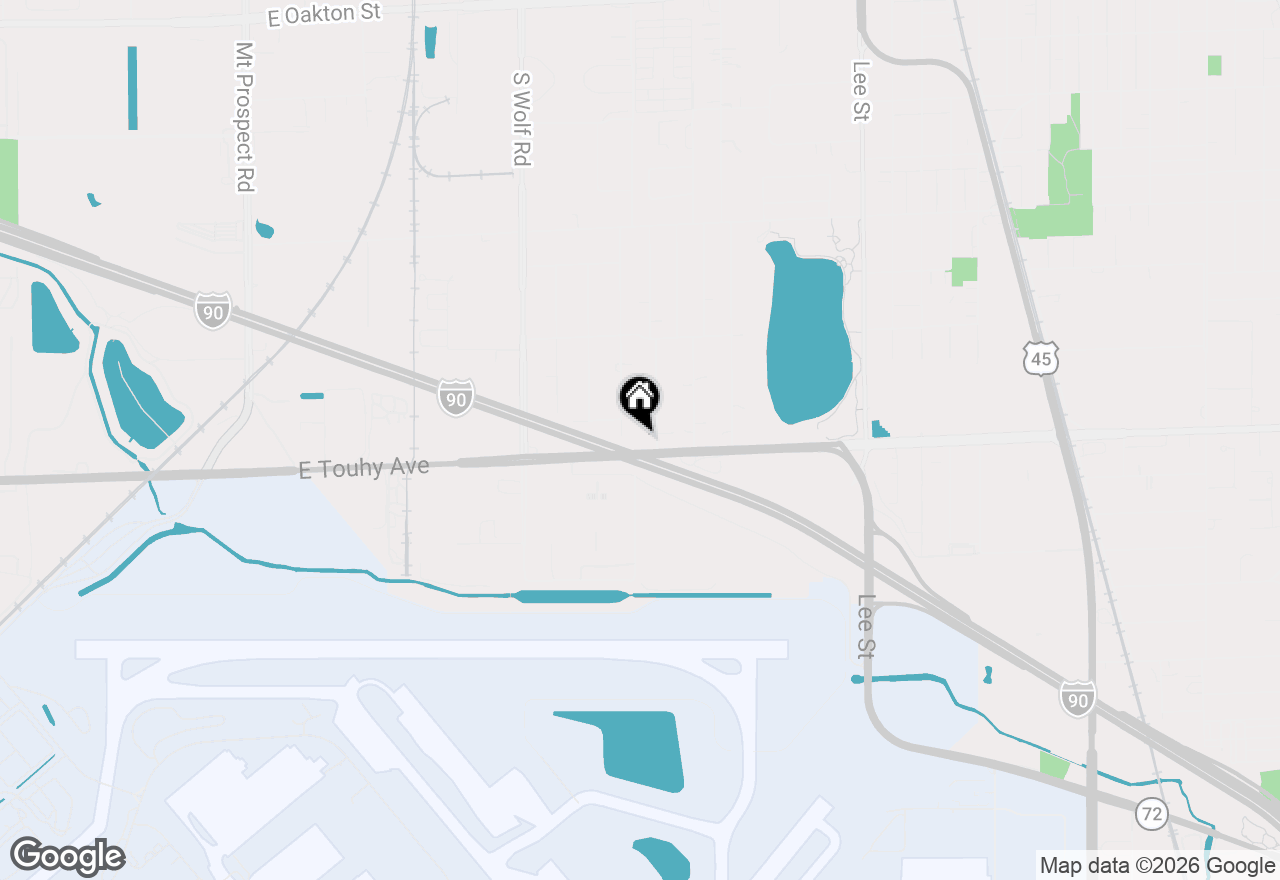 Map of 800 E Touhy Avenue, Des Plaines, IL 60018