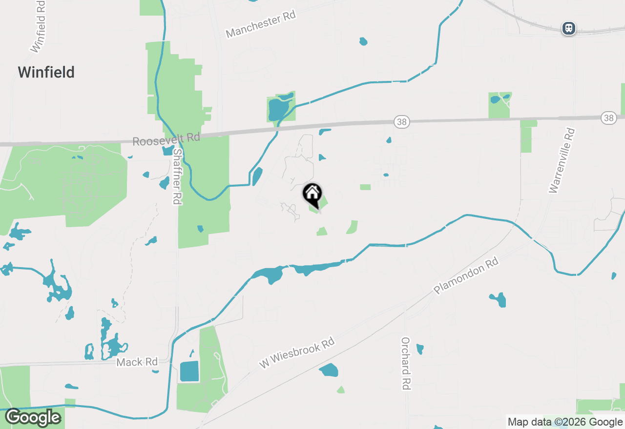 Map of 1974 Wexford Circle #123, Wheaton, IL 60189