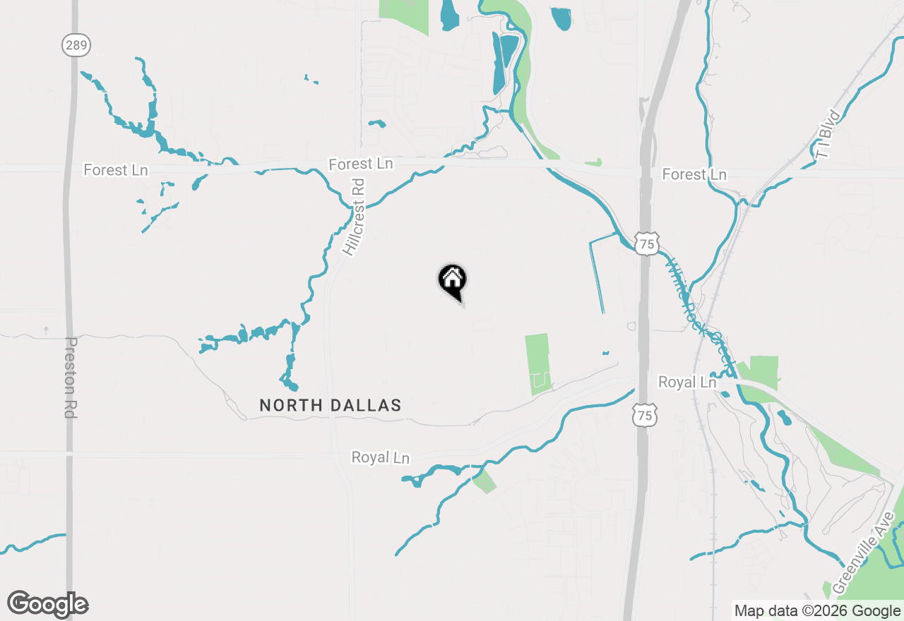 Map of 7240 Yamini Drive, Dallas, TX 75230