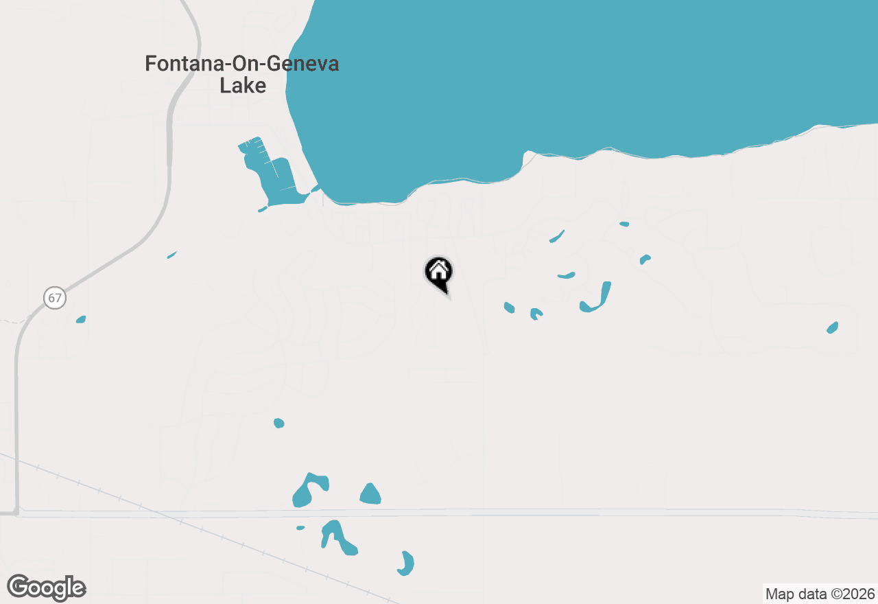 Map of 787 Odsila Way, Fontana, WI 53125