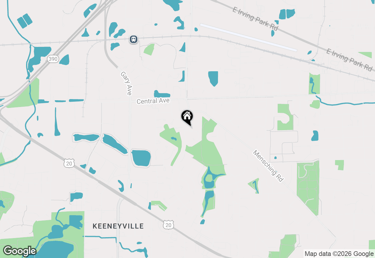 Map of 1190 Singleton Drive, Roselle, IL 60172