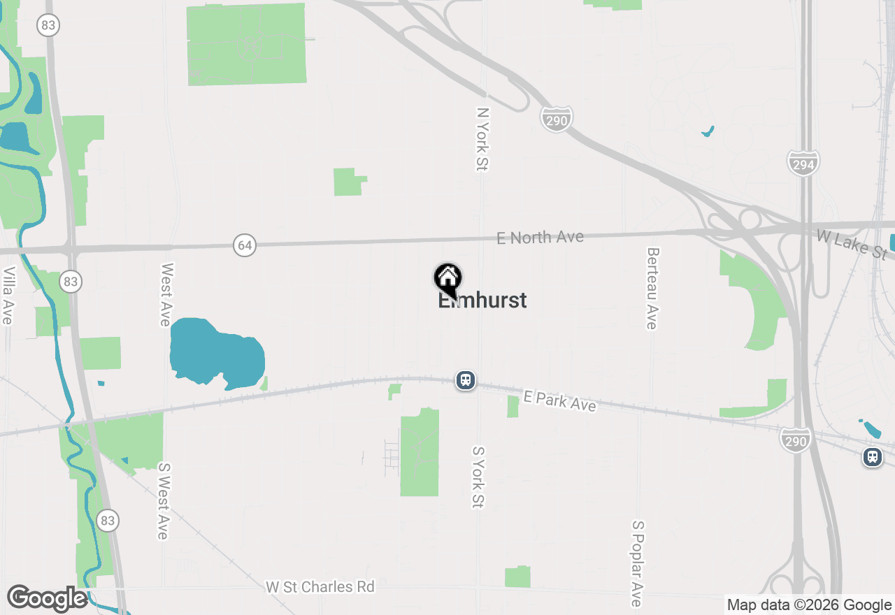 Map of 200 N Addison Avenue #206, Elmhurst, IL 60126