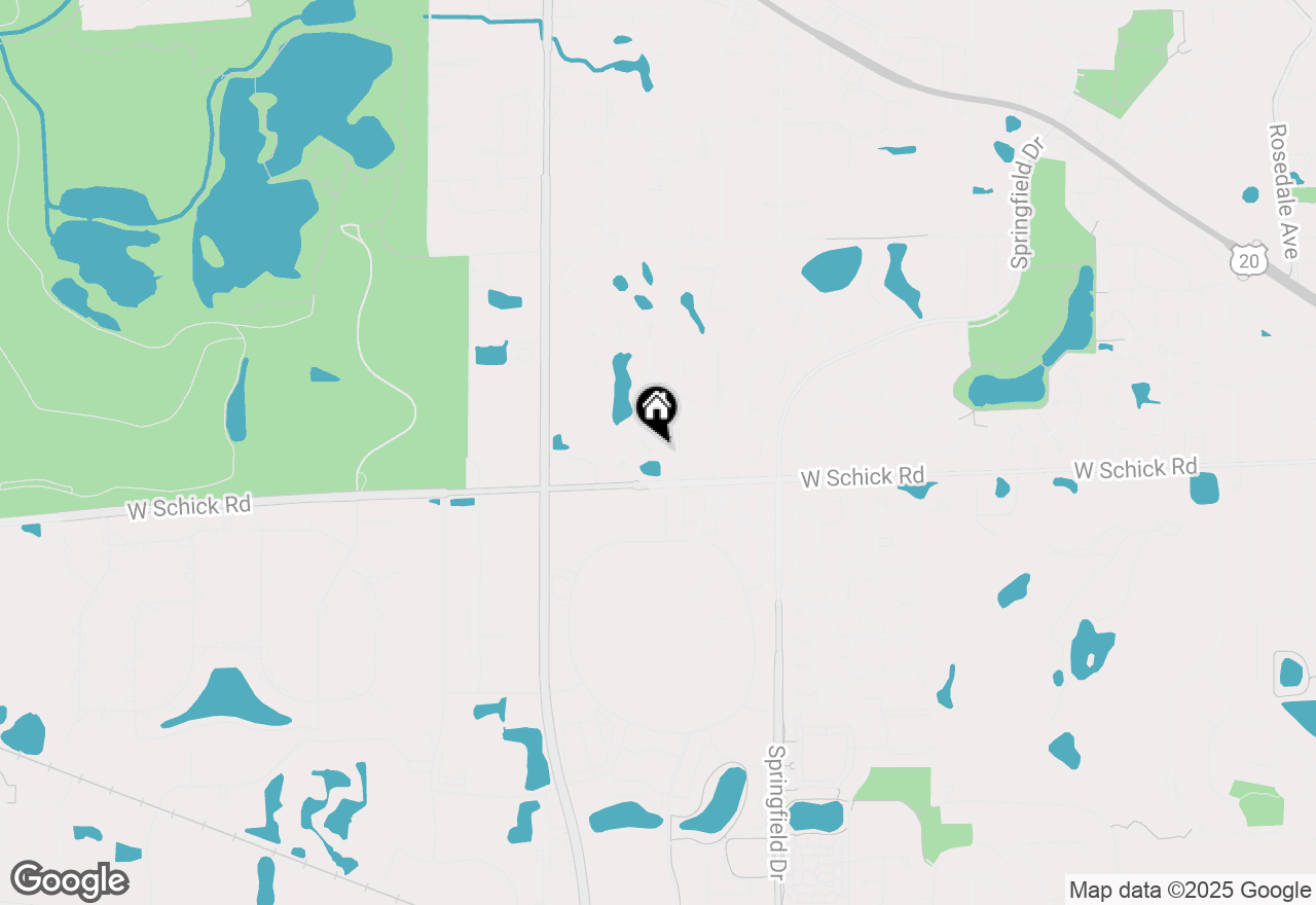 Map of 117 Oneida Court, Bloomingdale, IL 60108