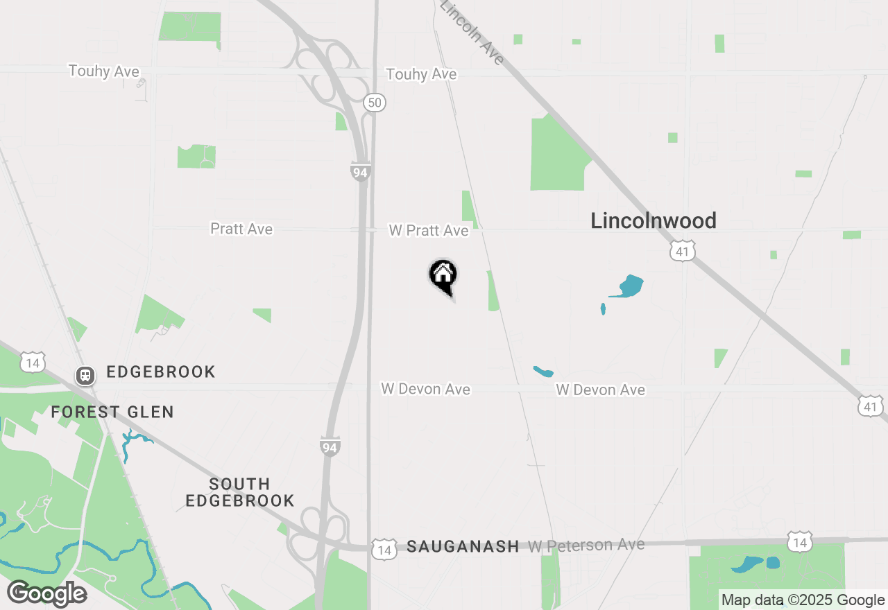 Map of 6600 N Kenton Avenue, Lincolnwood, IL 60712