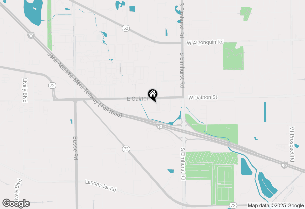 Map of 105 S Weiler Road #17, Arlington Heights, IL 60005