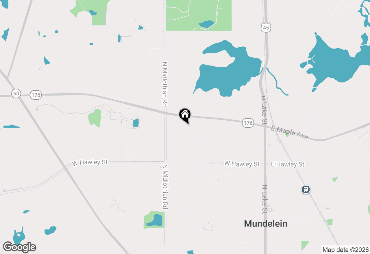 Map of 851 Glenview Avenue, Mundelein, IL 60060