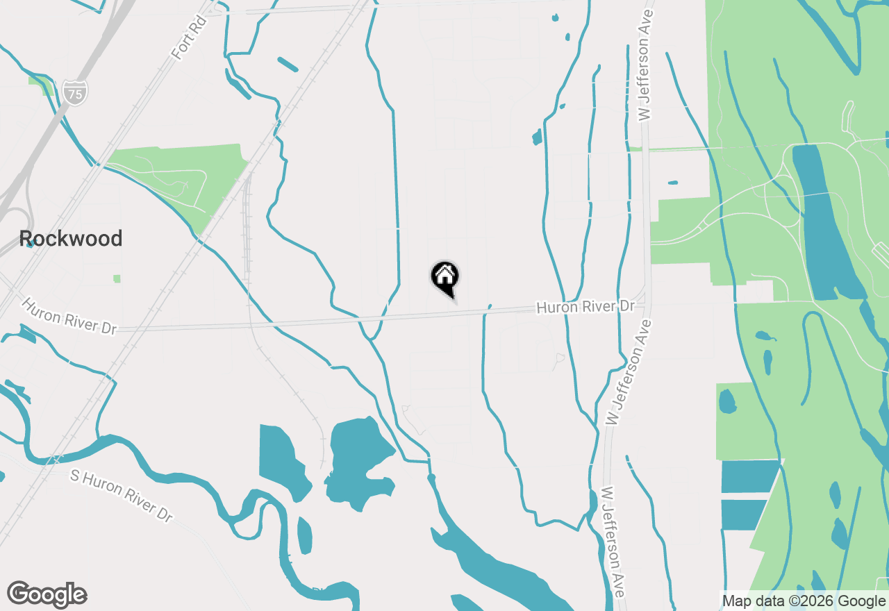 Map of 32916 Kelly Boulevard, Brownstown, MI 48173