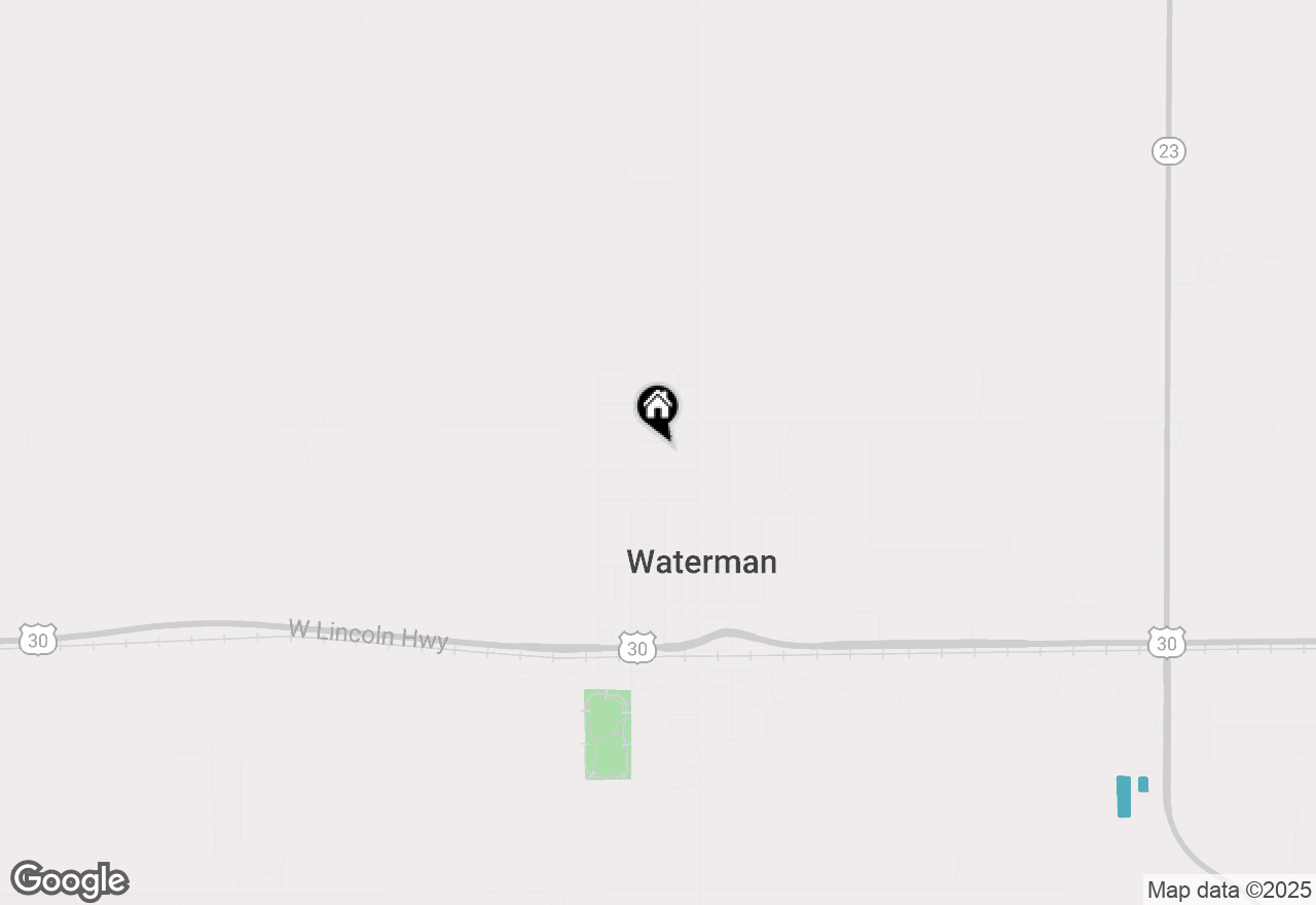 Map of 145 W Eisenhower Street, Waterman, IL 60556