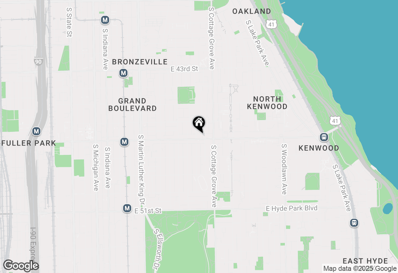 Map of 708 E 47th Street, Chicago, IL 60653