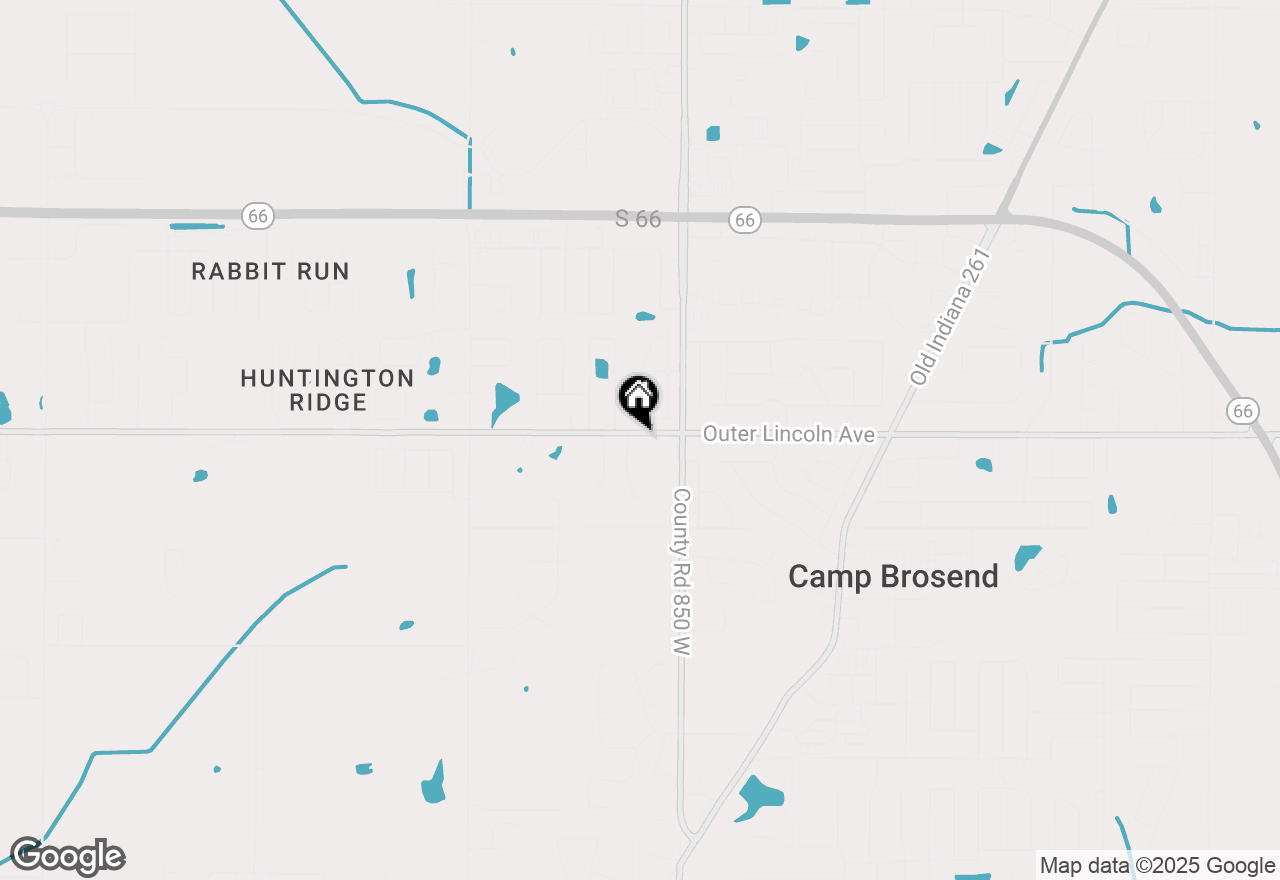 Map of 8633 Outer Lincoln Avenue, Newburgh, IN 47630