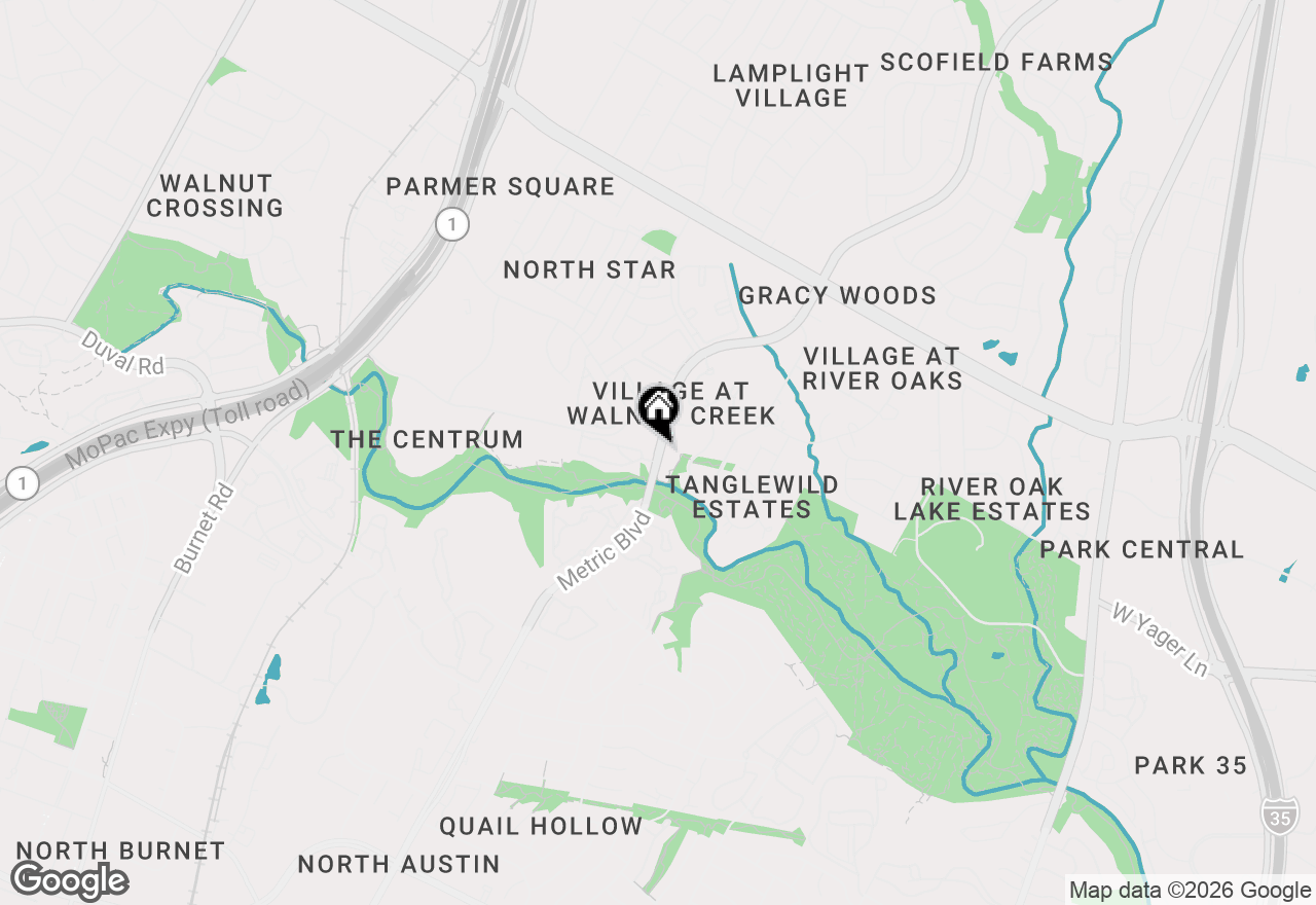 Map of 12166 Metric Blvd Blvd #340, Austin, TX 78758
