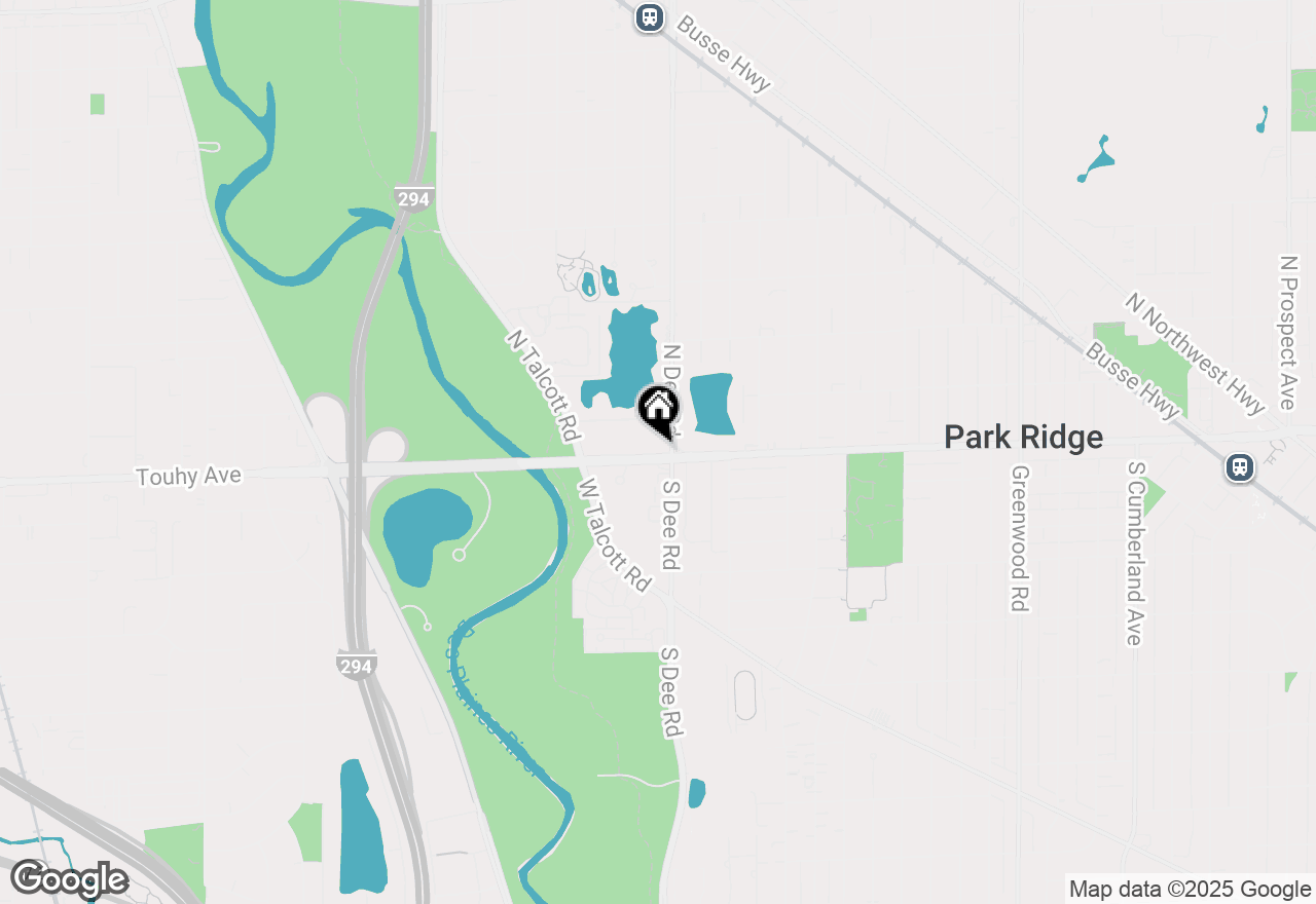 Map of 2 N Dee Road #107, Park Ridge, IL 60068