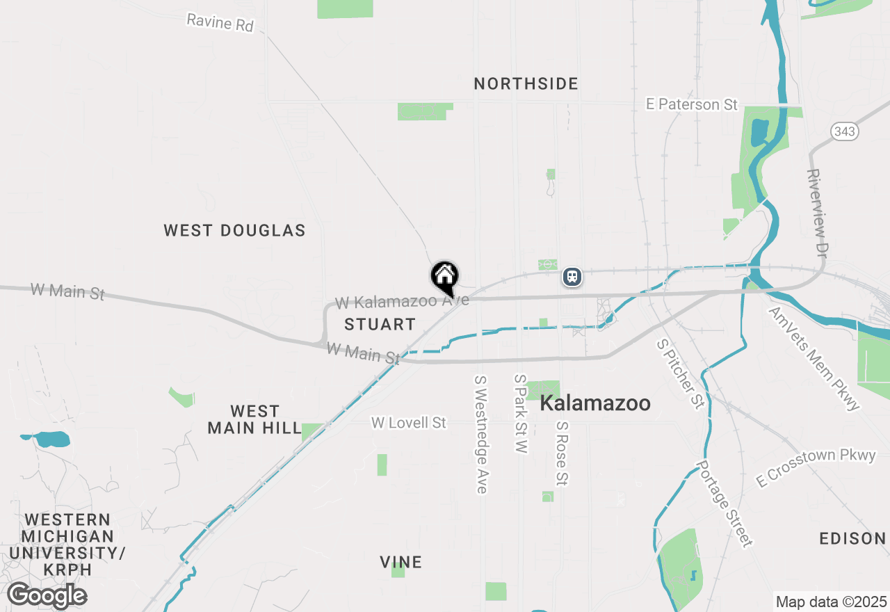 Map of 611 W Kalamazoo Avenue #613, Kalamazoo, MI 49007