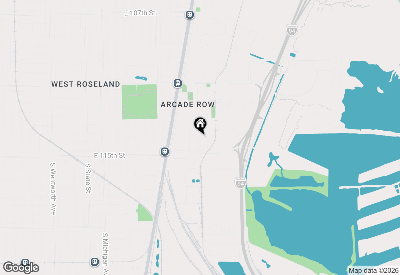 Map of (Address confidential), Chicago, Illinois 60628