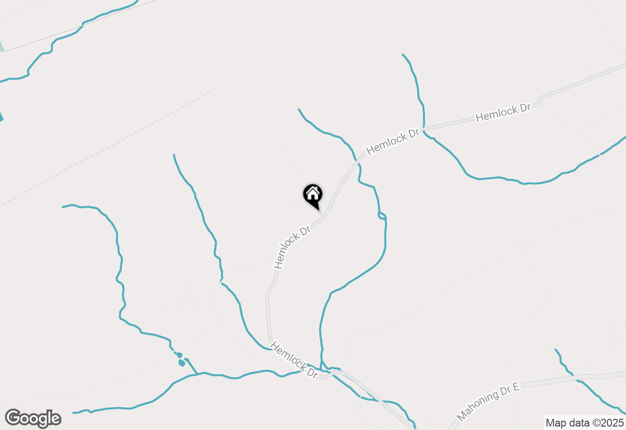 Map of 1641 Hemlock Drive, Lehighton, PA 18235