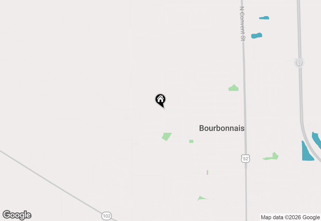 Map of 1435 Patriot Way, Bourbonnais, IL 60914