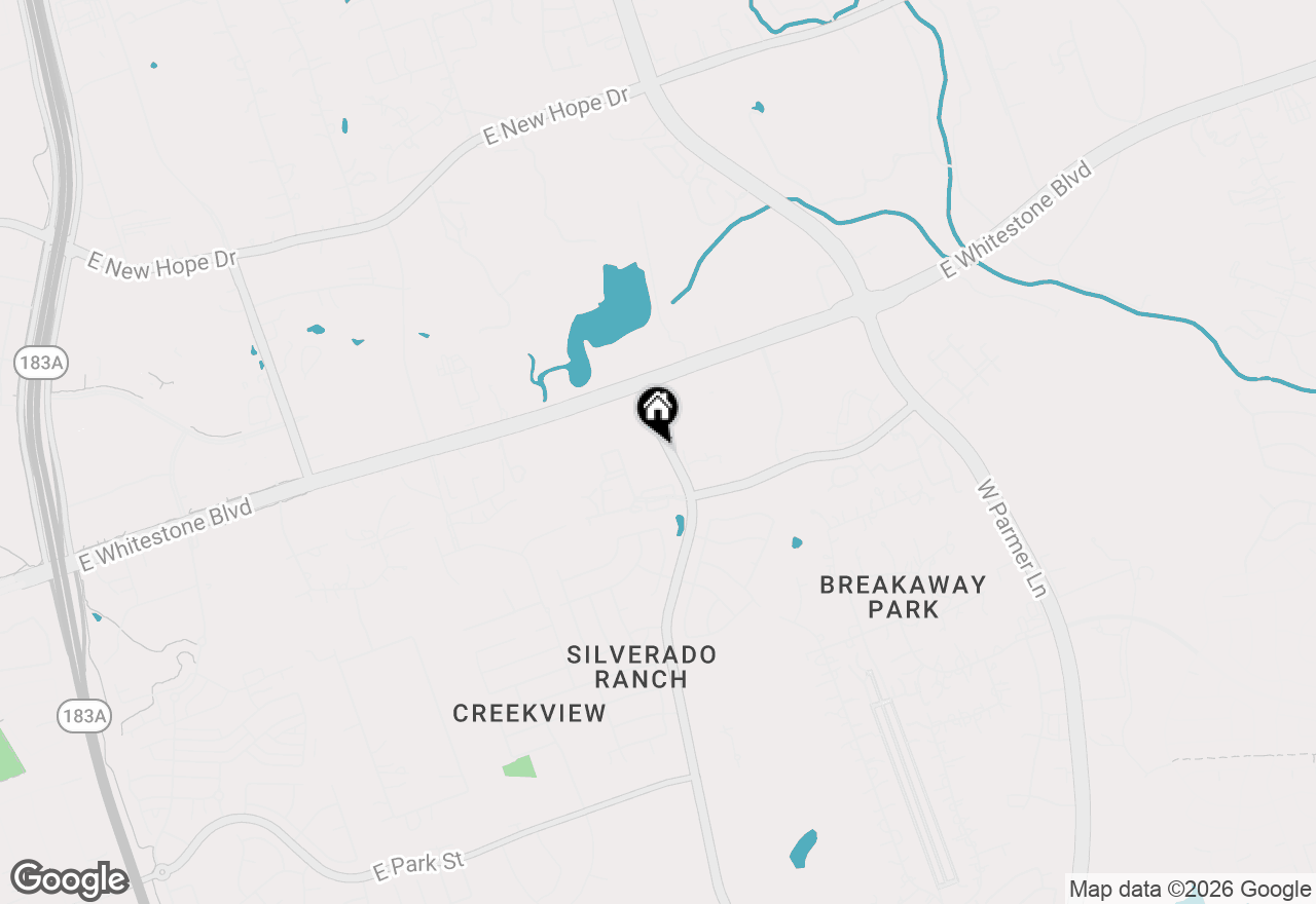 Map of 901 N Vista Ridge Blvd #100, Cedar Park, TX 78613