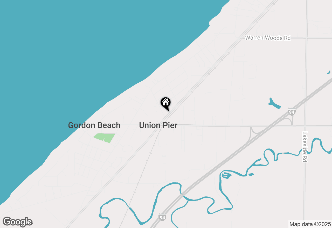 Map of 16005 Goodwin Avenue #4, Union Pier, MI 49129