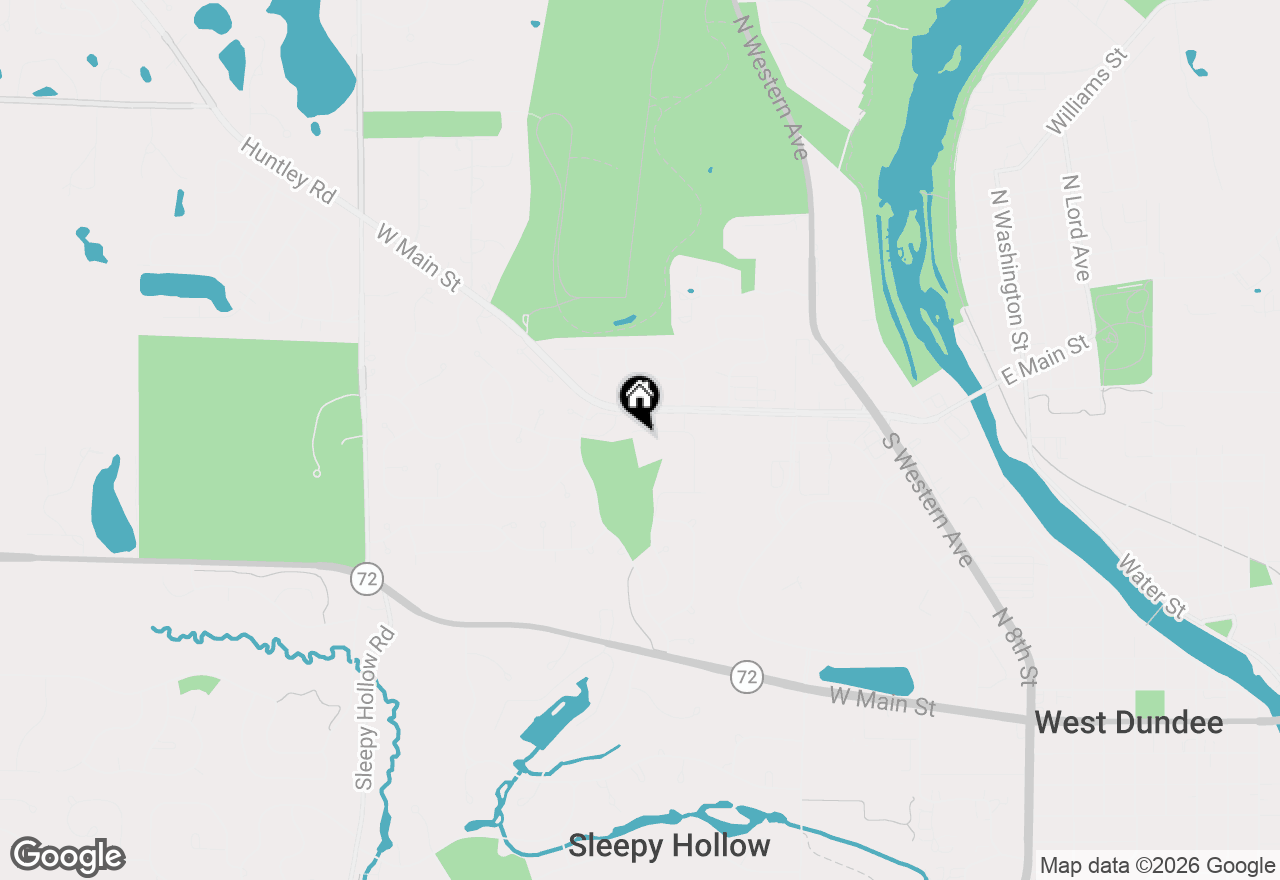 Map of 1027 Shagbark Lane, West Dundee, IL 60118
