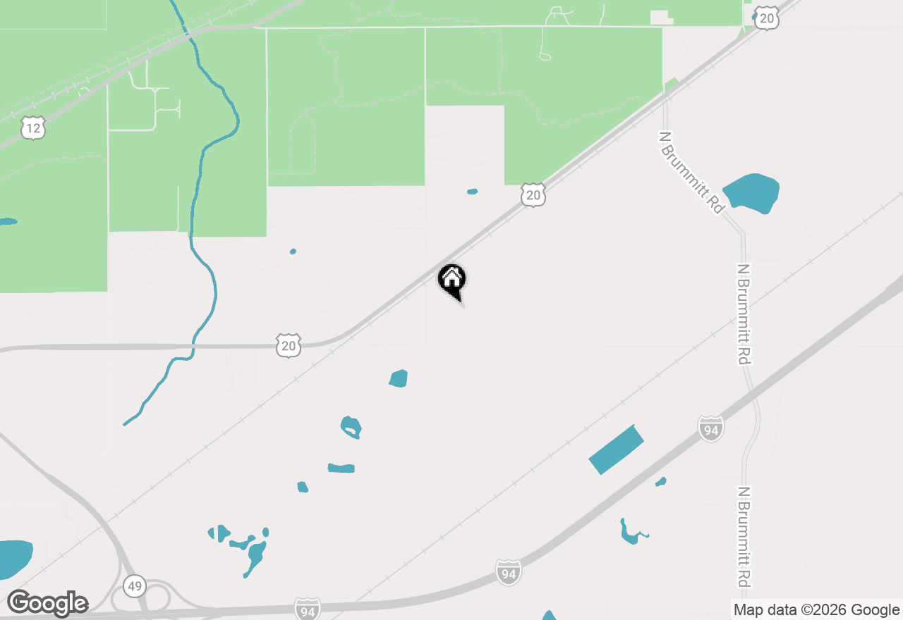 Map of 1720 Hale Avenue, Chesterton, IN 46304