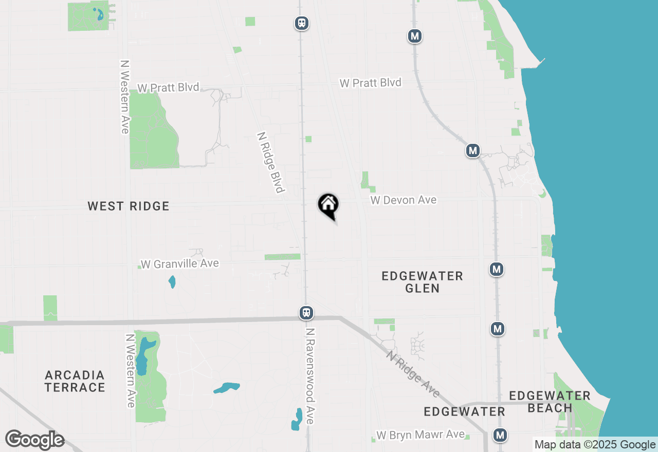 Map of 6329 N Hermitage Avenue, Chicago, IL 60660