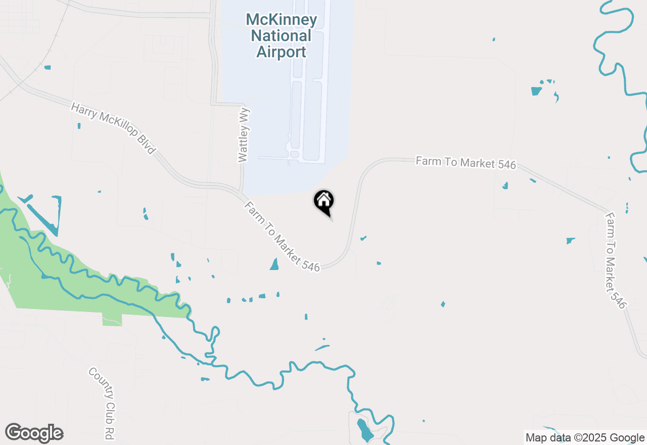 Map of 709 Jack Street, Mckinney, TX 75069