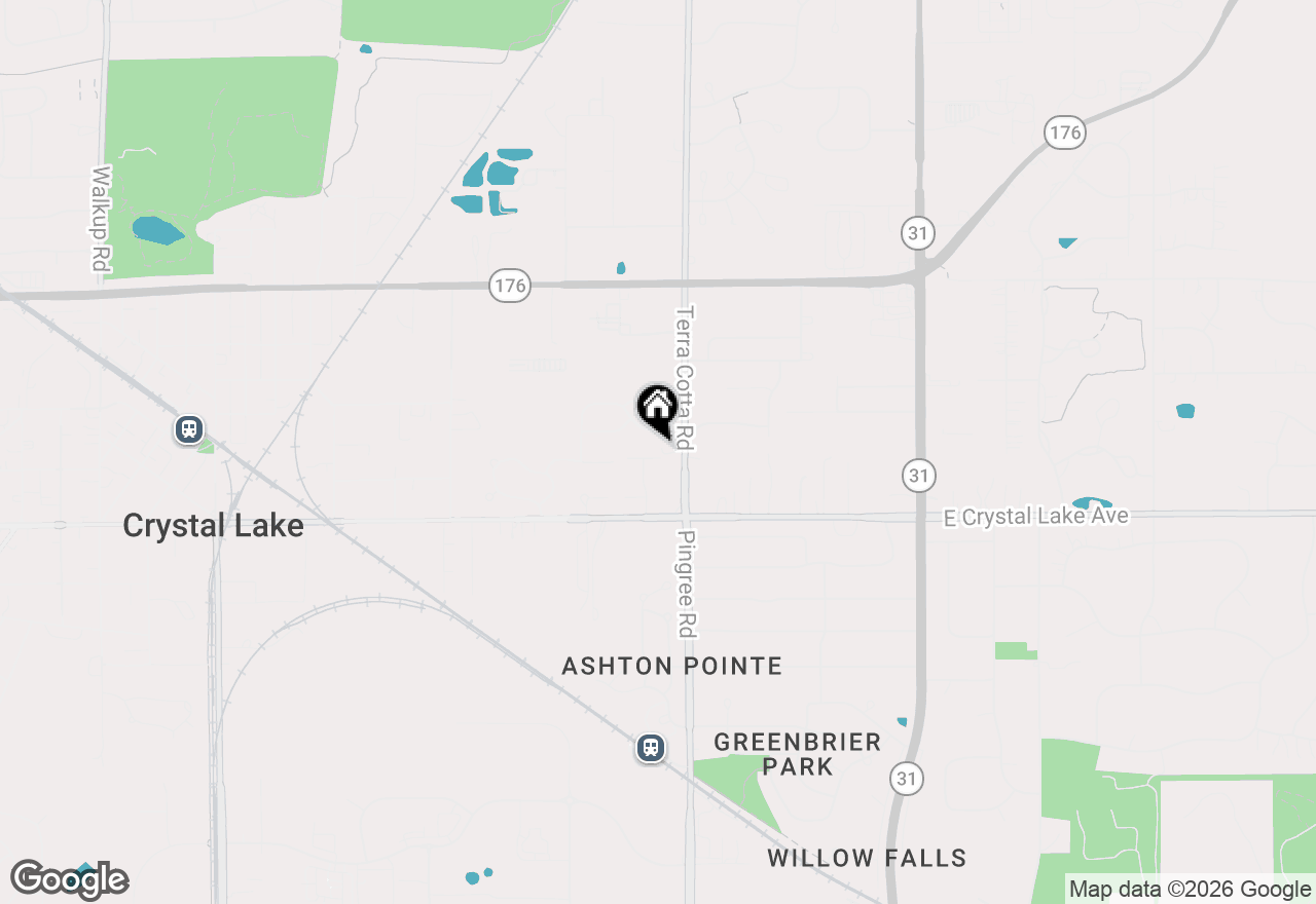 Map of 638 Primrose Lane, Crystal Lake, IL 60014