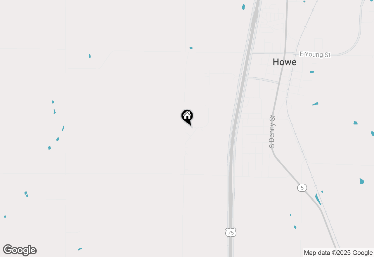 Map of 1120 Reed Circle, Howe, TX 75459