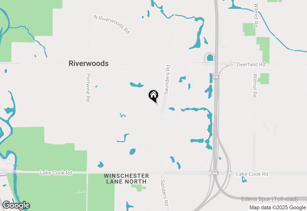 Map of 481 Muirfield Lane, Riverwoods, IL 60015