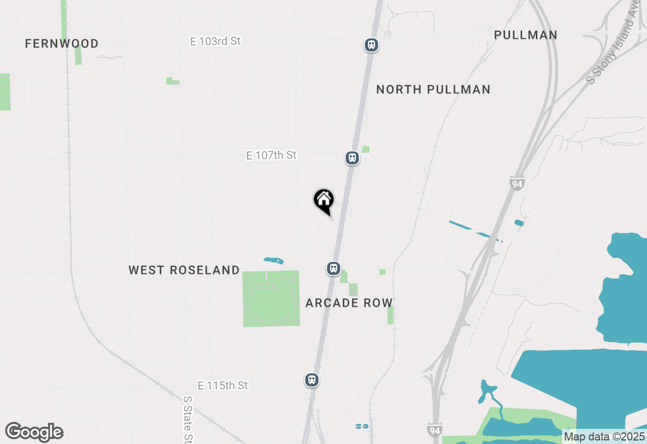 Map of 10918 S Eberhart Avenue, Chicago, IL 60628