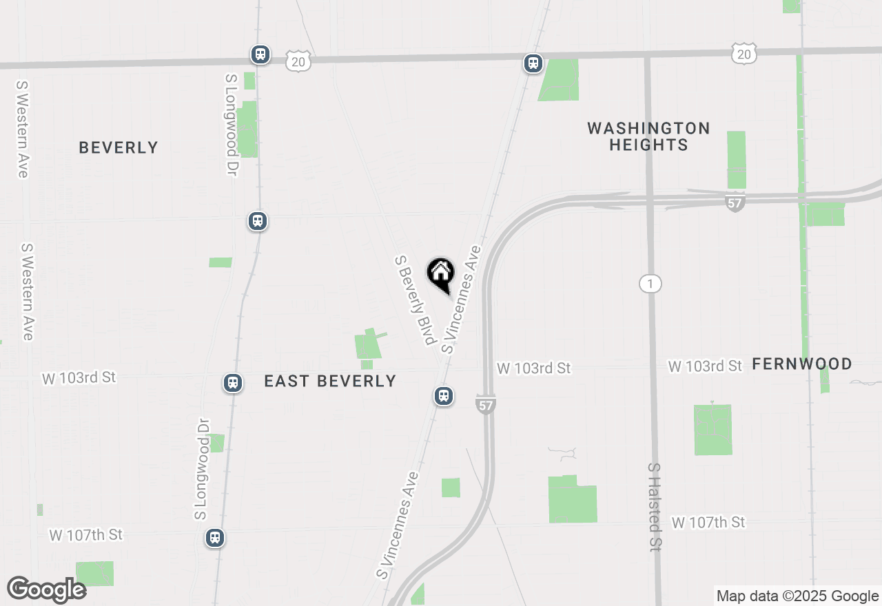 Map of 10152 S Winston Avenue, Chicago, IL 60643