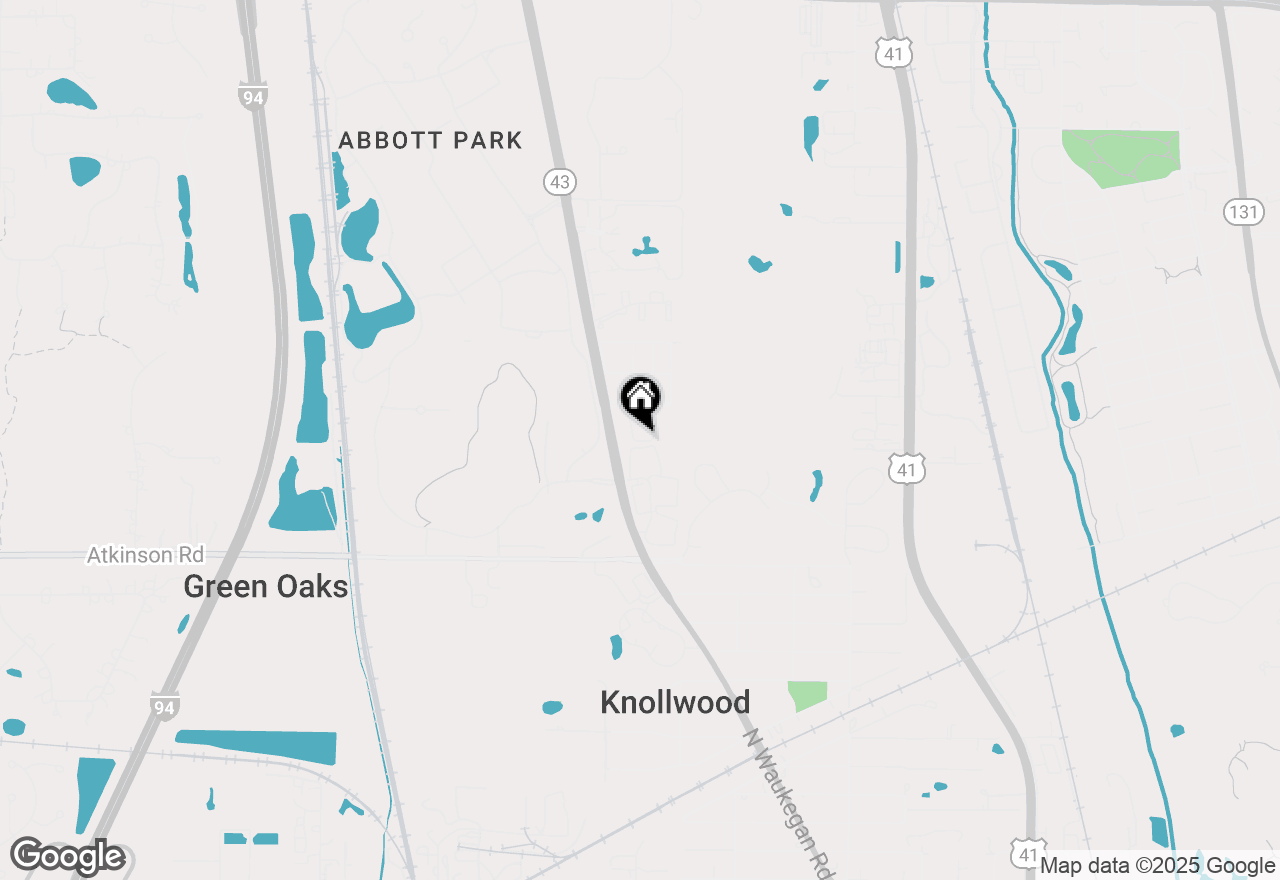 Map of 115 Meadowbrook Lane, Lake Bluff, IL 60044
