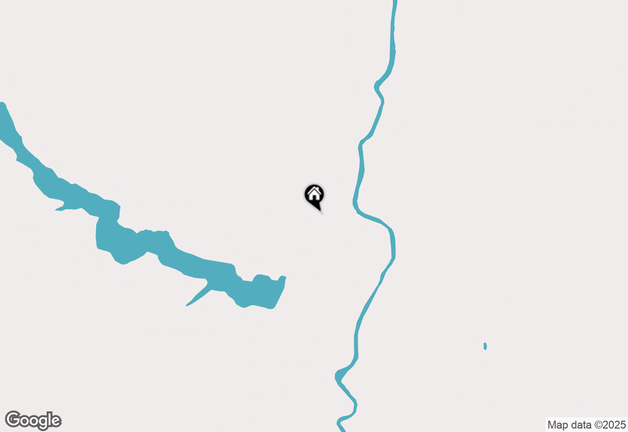 Map of  N Forest Lake Drive, Alger, MI 48610