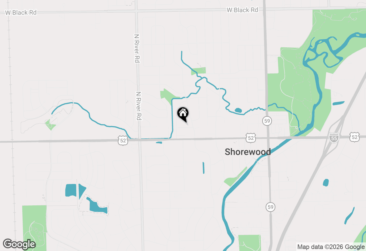 Map of 1008 Lark Lane, Shorewood, IL 60404