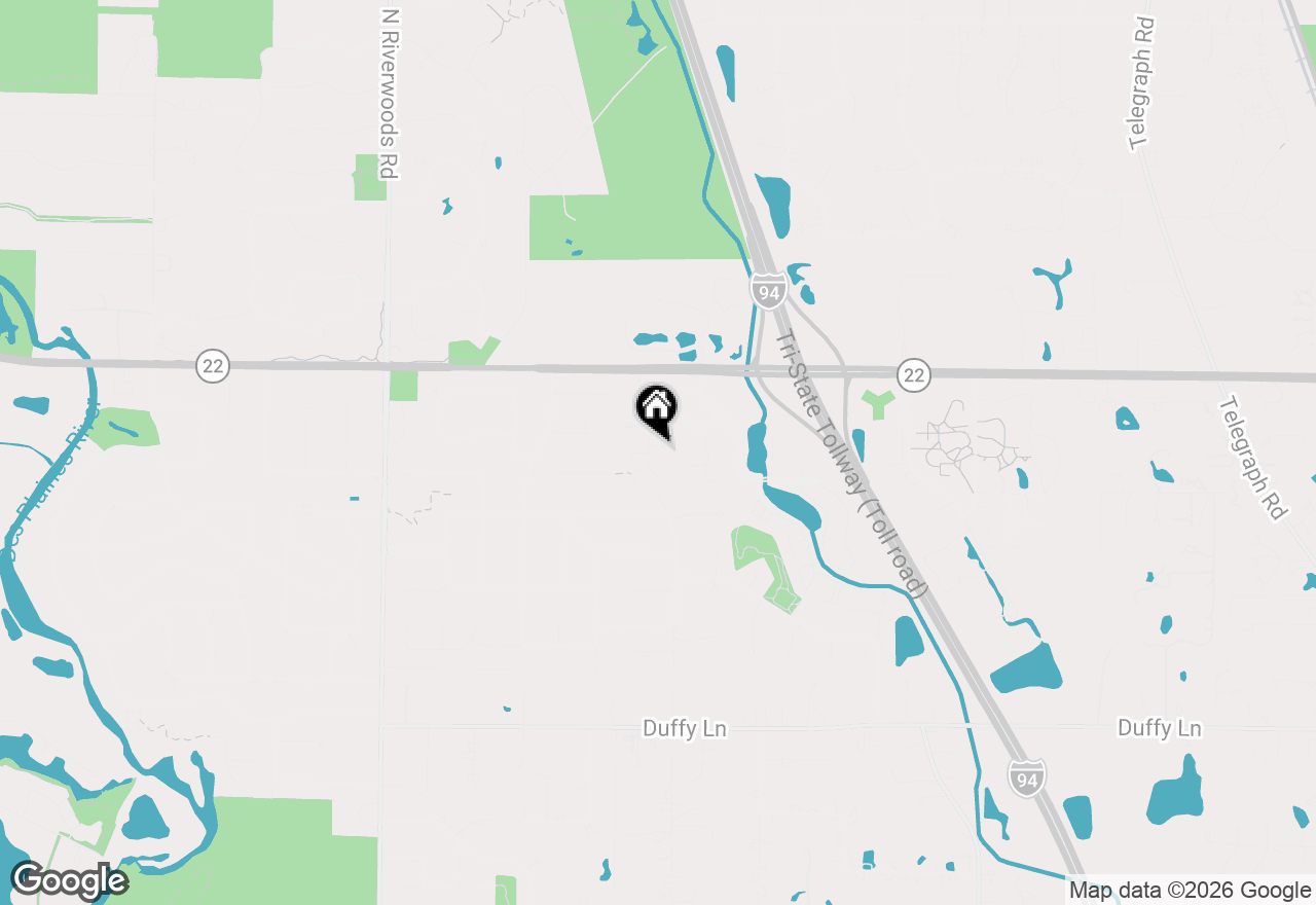 Map of 2 Court Of Fox River Valley, Lincolnshire, IL 60069
