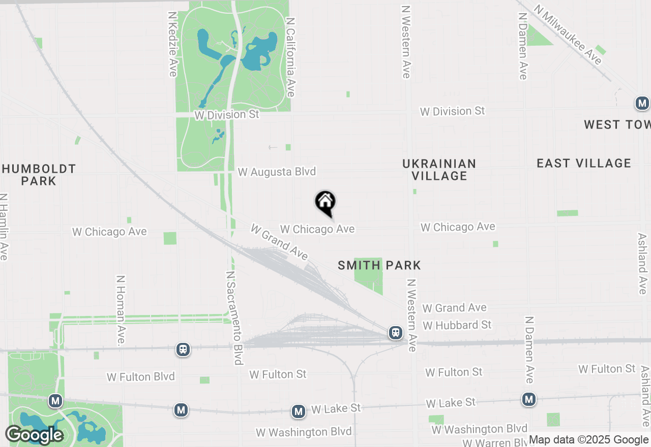 Map of 2656 W Chicago Avenue, Chicago, IL 60622